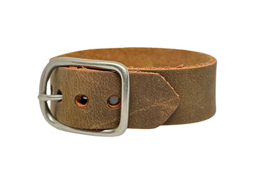 ColsenKeane No. 525 Full Grain Leather Bracelet | Simple Single Adjustable Buckle | Handcrafted