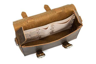 ColsenKeane No. 4313 Minimalist Satchel | 8/9oz Full Grain Leather | Hand-Stitched EDC Bag