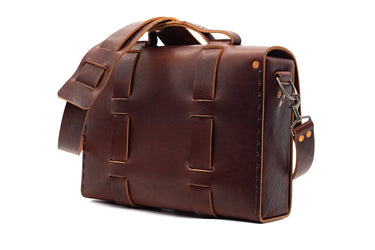 Limited Edition No. 4313 - Minimalist Standard Leather Satchel in Bay St. Brown - SOLD OUT