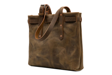 ColsenKeane No. 719 Tote | 5/6oz Full Grain Leather | High-Capacity Commuter Bag