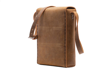 ColsenKeane No. 917 Field Bag | 8/9oz Full Grain Leather | Rugged Shoulder Messenger