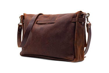LIMITED EDITION Large No. 4320 Mailbag in Denali Brown With Female Brand - ONE OF A KIND | SOLD OUT