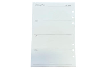 No. 324 A5 Ring Journal Planner Inserts