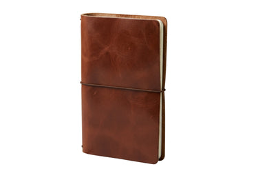 ColsenKeane Full Grain Minimalist Leather Journal Cover | 5/6oz Leather | Minimalist Refillable Notebook Sleeve