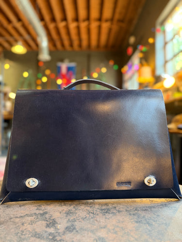 2026 Sample Sale - No. 721 Attache Case in Buffalo Blue