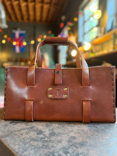 2026 Sample Sale - No. 1117 Rugged Tool Bag in Havana Brown