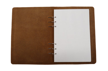 ColsenKeane No. 324 Standard Ring Journal | 5/6oz Full Grain Leather | Minimalist Refillable Binder