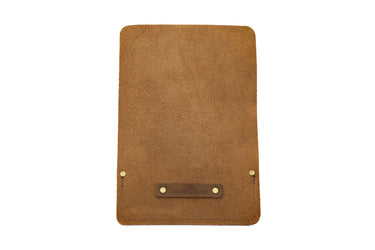 ColsenKeane No. R202 Stitched Leather Check Presenter | 8/9oz Full Grain Leather | Handcrafted Slim Hospitality Slate
