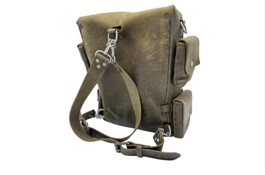 Seasoned No. 1116 - Backpack in Crazy Horse With Upper and Lower Pockets