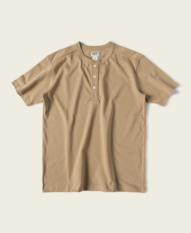 Short Sleeve Henley T-Shirt