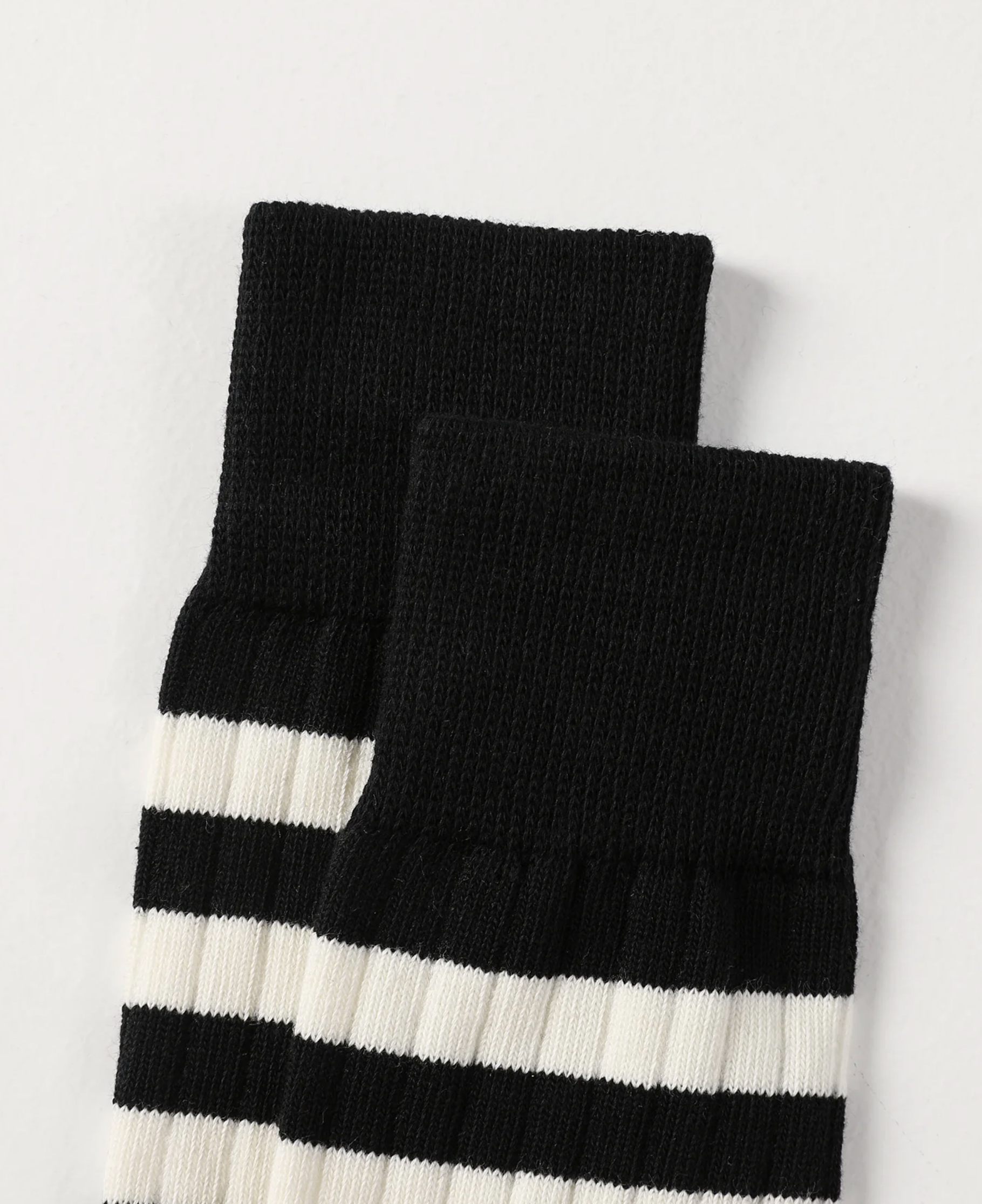 Retro Striped Cotton Socks
