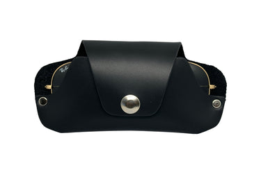 ColsenKeane No. 3261 Sunglasses Case With Snap | 5/6oz Full Grain Leather | Handcrafted Sunglasses Holder