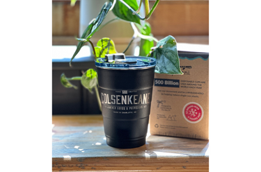 ColsenKeane Insulated Travel Mug | 16oz Pirani Stainless Steel Tumbler | 12+ Hour Thermal Insulation