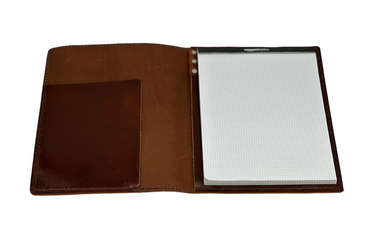 Seasoned No. 715 - Large Notepad Portfolio in Havana Brown