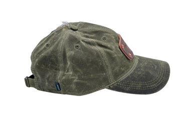 ColsenKeane Waxed Canvas Hat | Hand-Set Full Grain Leather Patch