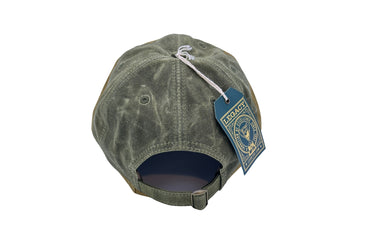 ColsenKeane Waxed Canvas Hat | Hand-Set Full Grain Leather Patch