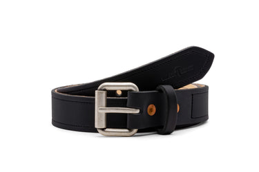 ColsenKeane No. 518 Beefy Stitched Belt | 8/9oz Full Grain Leather | Industrial Machine-Stitched Heavy Duty Strap