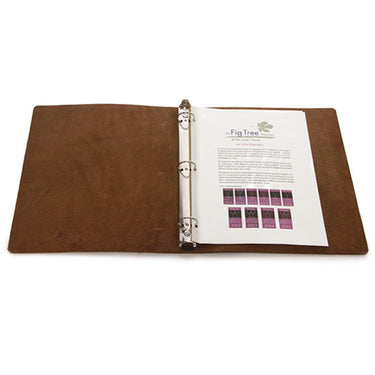ColsenKeane No. R103 Leather Binder Menu Cover | 8/9oz Full Grain Leather | Handcrafted 3-Ring Hospitality Binder