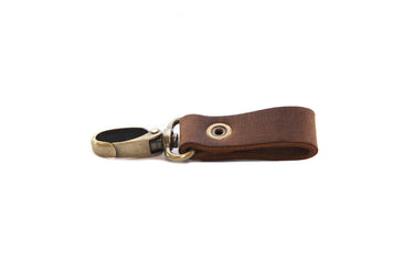 ColsenKeane No. 614 Key Fob | 8/9oz Full Grain Leather | Quick-Release Swivel Snap Belt Loop