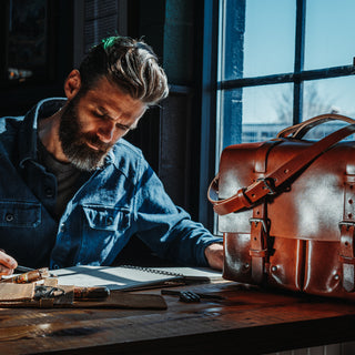 Handcrafted Full-Grain Leather Satchels