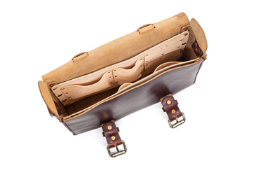 Limited Edition No. 4313 - Minimalist Standard Leather Satchel in Clement Brown - SOLD OUT