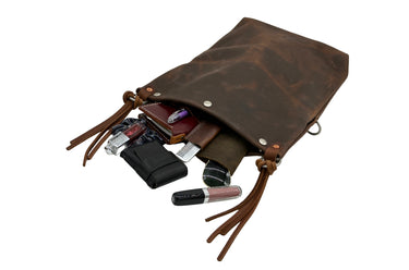 ColsenKeane No. 527 Key Convertible Clutch | 5/6oz Full Grain Leather | 3-in-1 Foldover Tote, Crossbody & Clutch