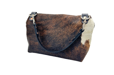 ColsenKeane No. 527 Key Convertible Clutch | 5/6oz Full Grain Leather | 3-in-1 Foldover Tote, Crossbody & Clutch in Hazelhurst Hair-on Hide | SOLD OUT