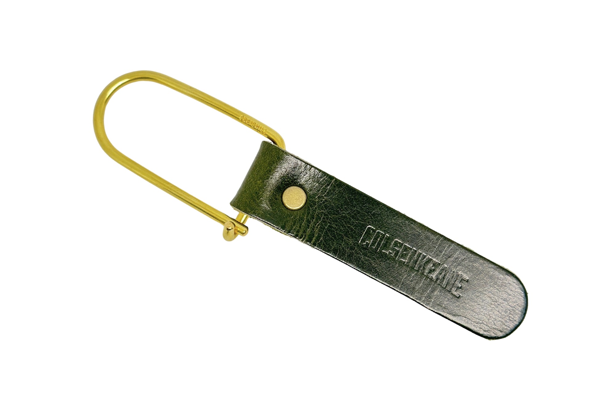 Wilson Keyring by Craighill with ColsenKeane Leather Tag