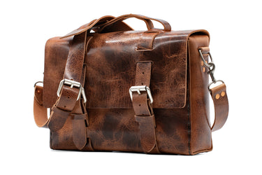 ColsenKeane No. 4313 Minimalist Satchel | 8/9oz Full Grain Leather | Hand-Stitched EDC Bag