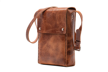 ColsenKeane No. 917 Field Bag | 8/9oz Full Grain Leather | Rugged Shoulder Messenger