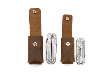 ColsenKeane No. 422 Multi-tool Case | 8/9oz Full Grain Leather | Custom Leatherman Surge & Rebar Sheath