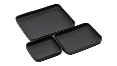 ColsenKeane No. 1222 Valet Tray | Wet-Molded Full Grain Leather | Handcrafted Desktop Organizer