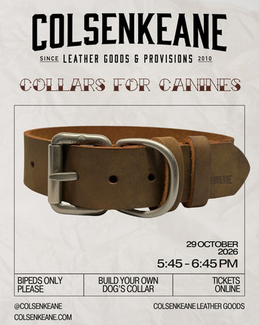 Belt Build-Out Bar OR Collars for Canines | October 29th