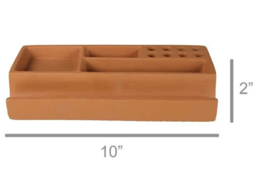 Terracotta Desk Organizer