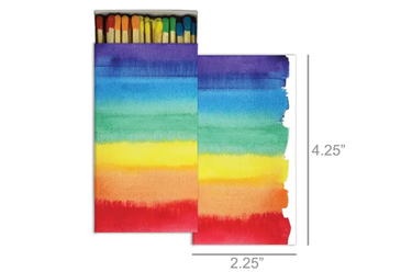 Watercolor Rainbow Matches