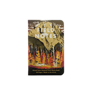Field Notes 3-Pack National Parks Edition | Iconic American Wilderness Illustrations | Supports National Parks Service