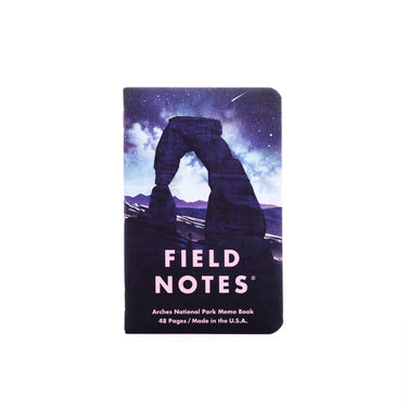 Field Notes 3-Pack National Parks Edition | Iconic American Wilderness Illustrations | Supports National Parks Service