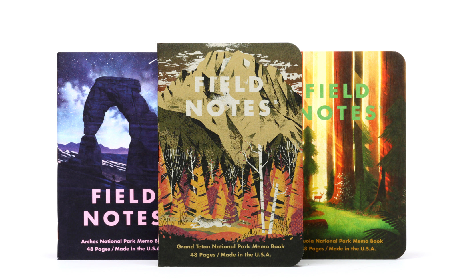 Field Notes: 3-Pack National Parks Edition
