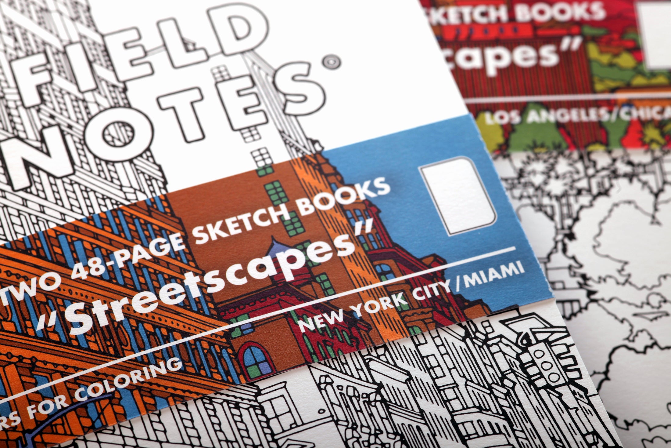 FIELD NOTES: 2-PACK "Streetscapes" Sketchbooks