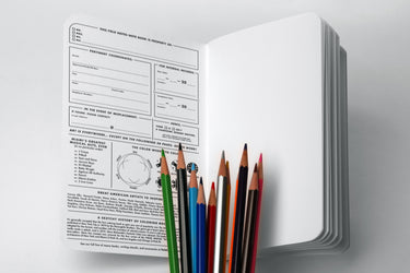 Field Notes Streetscapes 2-Pack Sketch Books | 70# Mohawk Superfine Paper | 4.75" x 7.5" Urban Artist Format