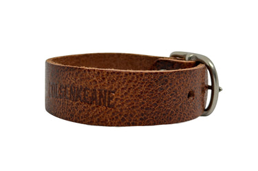 ColsenKeane No. 525 Full Grain Leather Bracelet | Simple Single Adjustable Buckle | Handcrafted
