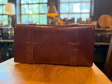 2026 Sample Sale - No. 613 Medium Duffle Bag in Havana Brown