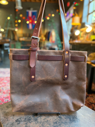 2026 Sample Sale - No. 719 Tote in Denali Brown