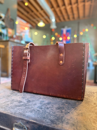 2026 Sample Sale - No. 714 Tote in Havana Brown