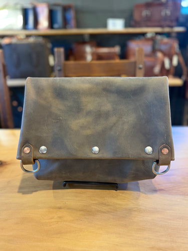 2026 Sample Sale - *Prototype* No. 527 Key Convertible Clutch in Crazy Horse