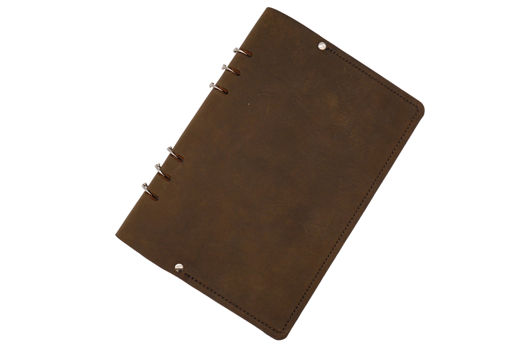 Modular Journals Ringed No. 324 5/6oz Leather Stitched Ring Journal | 3 Sizes Available ...