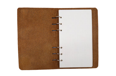 ColsenKeane No. 324 Standard Ring Journal | 5/6oz Full Grain Leather | Minimalist Refillable Binder