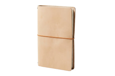 ColsenKeane Full Grain Minimalist Leather Journal Cover | 5/6oz Leather | Minimalist Refillable Notebook Sleeve