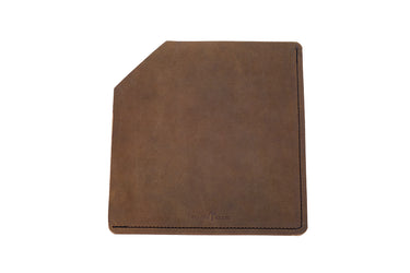 ColsenKeane No. R102 Leather Menu Sleeve | 5/6oz Full Grain Leather | Handcrafted Slim Hospitality Menu Holder