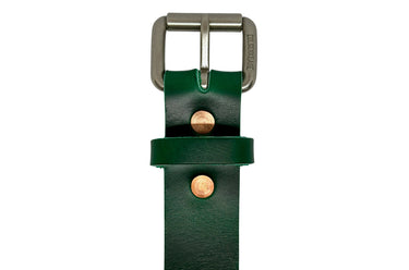 ColsenKeane No. 914 Work Belt | 8/9oz Full Grain Leather | Limited Edition Sherwood Forest Green | 14 Made, 13 Left